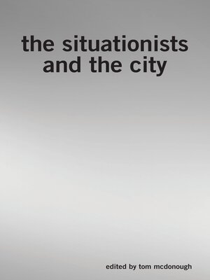 cover image of The Situationists and the City
